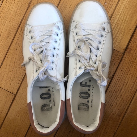 D.O.F (Department of Finery) Leather Sneakers - Picture 2 of 9